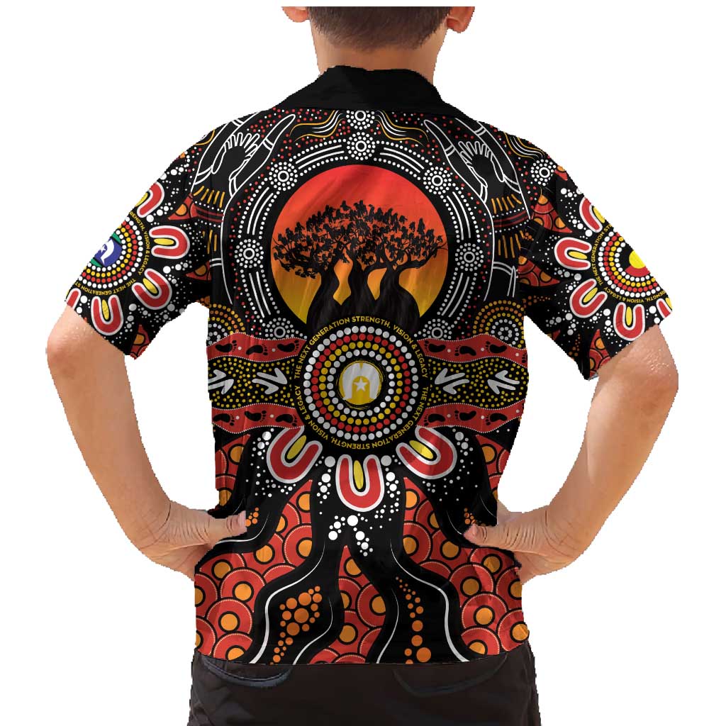 NAIDOC 2025 Boab Tree Family Matching Mermaid Dress and Hawaiian Shirt Celebrate Aboriginal Culture The Next Generation