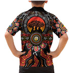 NAIDOC 2025 Boab Tree Family Matching Mermaid Dress and Hawaiian Shirt Celebrate Aboriginal Culture The Next Generation