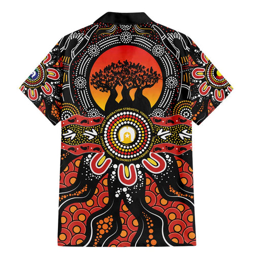 NAIDOC 2025 Boab Tree Family Matching Mermaid Dress and Hawaiian Shirt Celebrate Aboriginal Culture The Next Generation