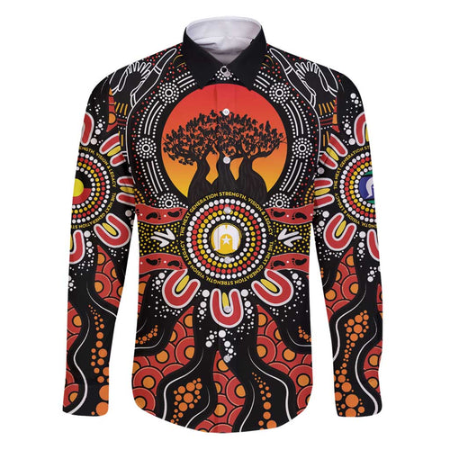 NAIDOC 2025 Boab Tree Family Matching Puletasi and Hawaiian Shirt Celebrate Aboriginal Culture The Next Generation
