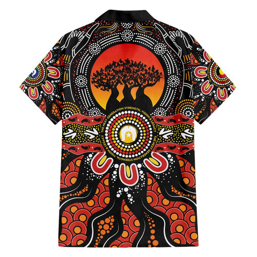 NAIDOC 2025 Boab Tree Family Matching Short Sleeve Bodycon Dress and Hawaiian Shirt Celebrate Aboriginal Culture The Next Generation