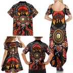 NAIDOC 2025 Boab Tree Family Matching Summer Maxi Dress and Hawaiian Shirt Celebrate Aboriginal Culture The Next Generation