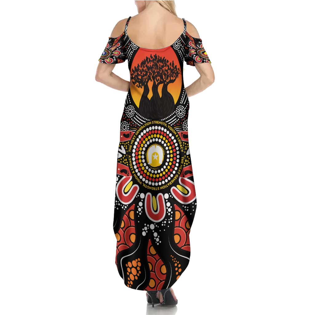 NAIDOC 2025 Boab Tree Family Matching Summer Maxi Dress and Hawaiian Shirt Celebrate Aboriginal Culture The Next Generation