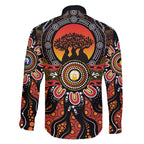 NAIDOC 2025 Boab Tree Family Matching Tank Maxi Dress and Hawaiian Shirt Celebrate Aboriginal Culture The Next Generation