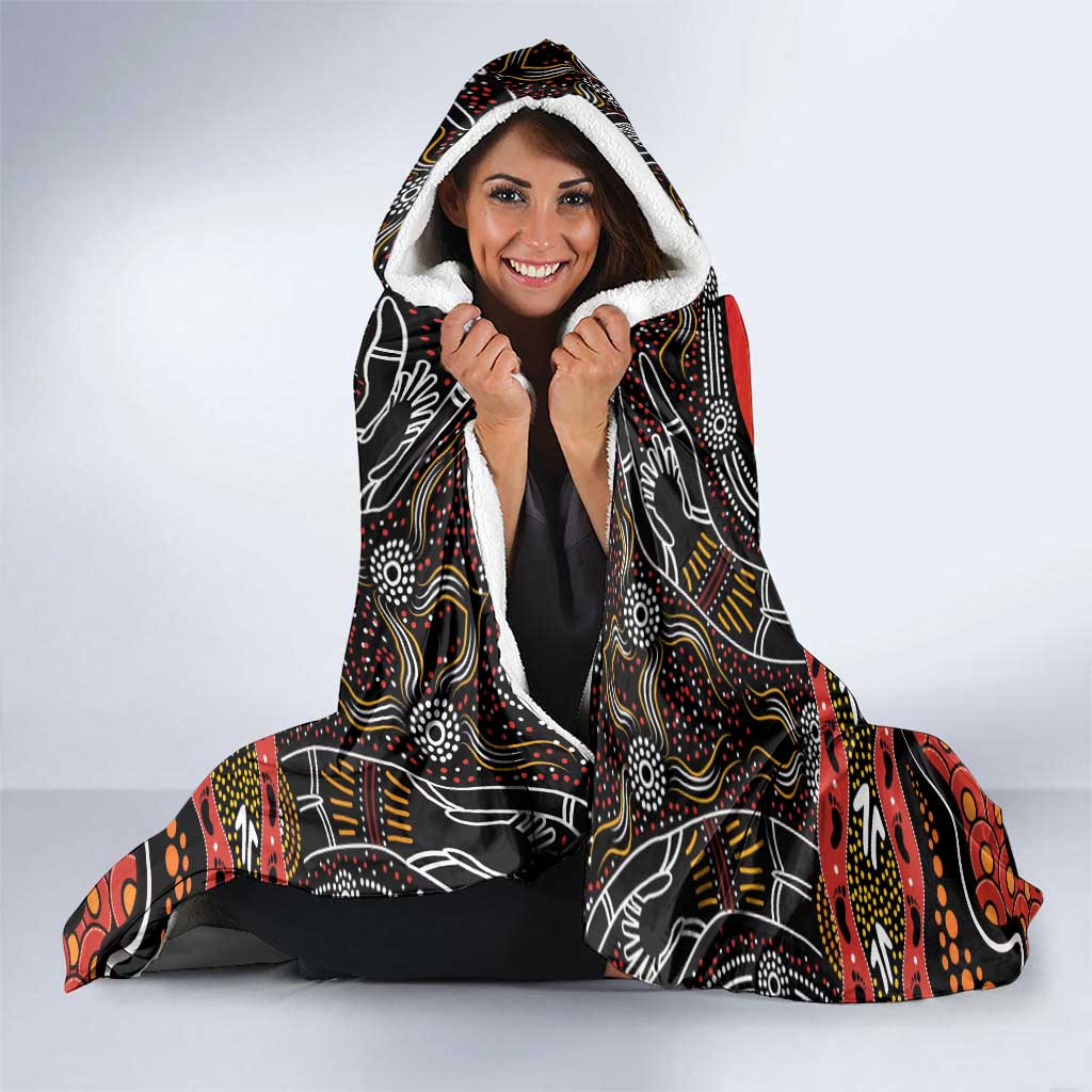 NAIDOC 2025 Boab Tree Hooded Blanket Celebrate Aboriginal Culture The Next Generation