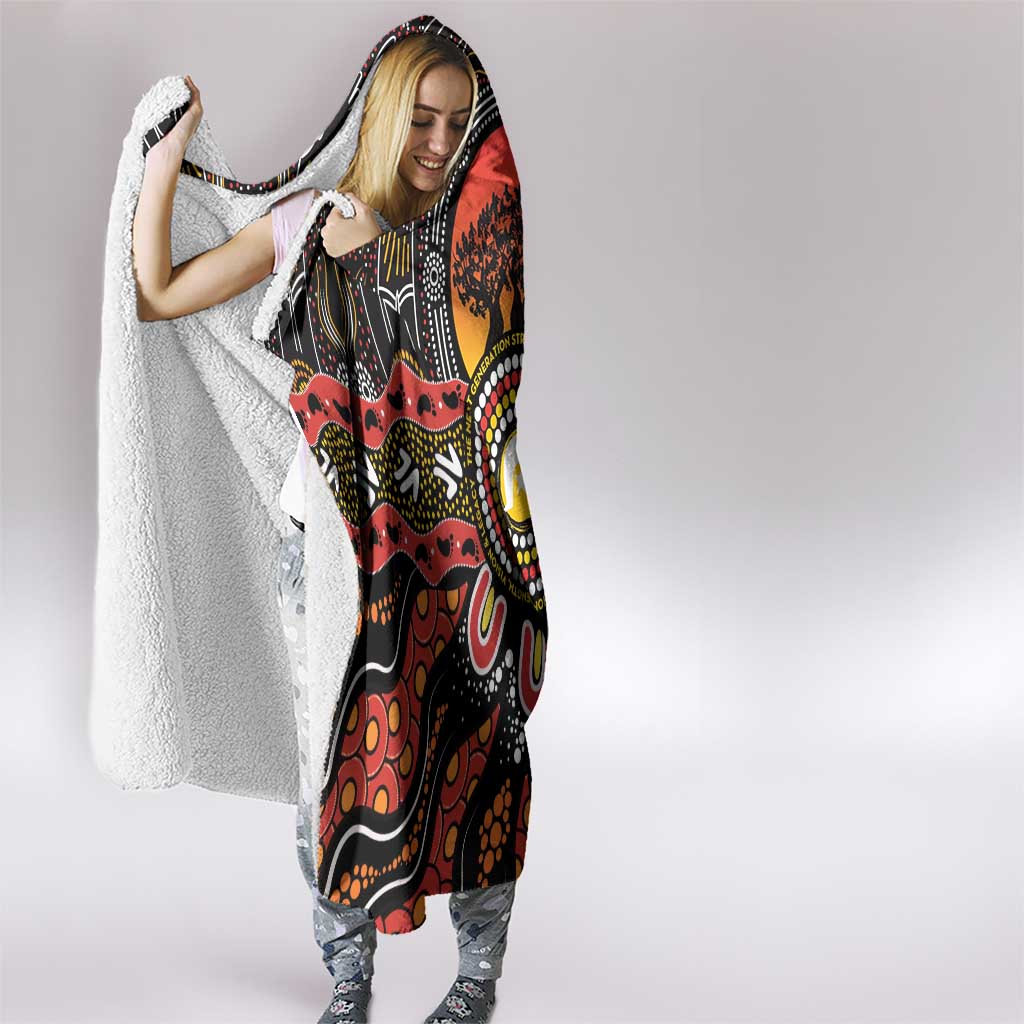 NAIDOC 2025 Boab Tree Hooded Blanket Celebrate Aboriginal Culture The Next Generation