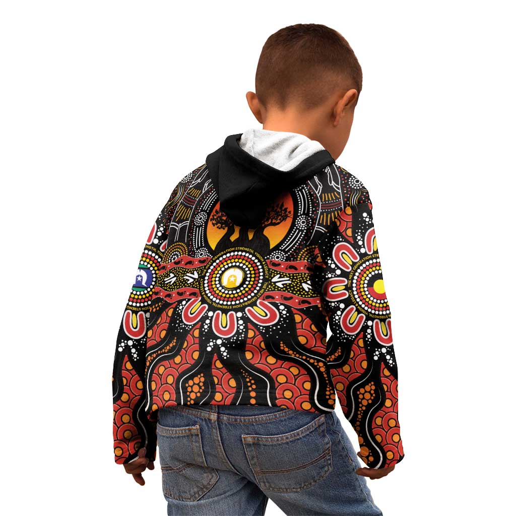 NAIDOC 2025 Boab Tree Kid Hoodie Celebrate Aboriginal Culture The Next Generation