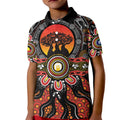 NAIDOC 2025 Boab Tree Kid Polo Shirt Celebrate Aboriginal Culture The Next Generation