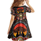 NAIDOC 2025 Boab Tree Kid Short Sleeve Dress Celebrate Aboriginal Culture The Next Generation