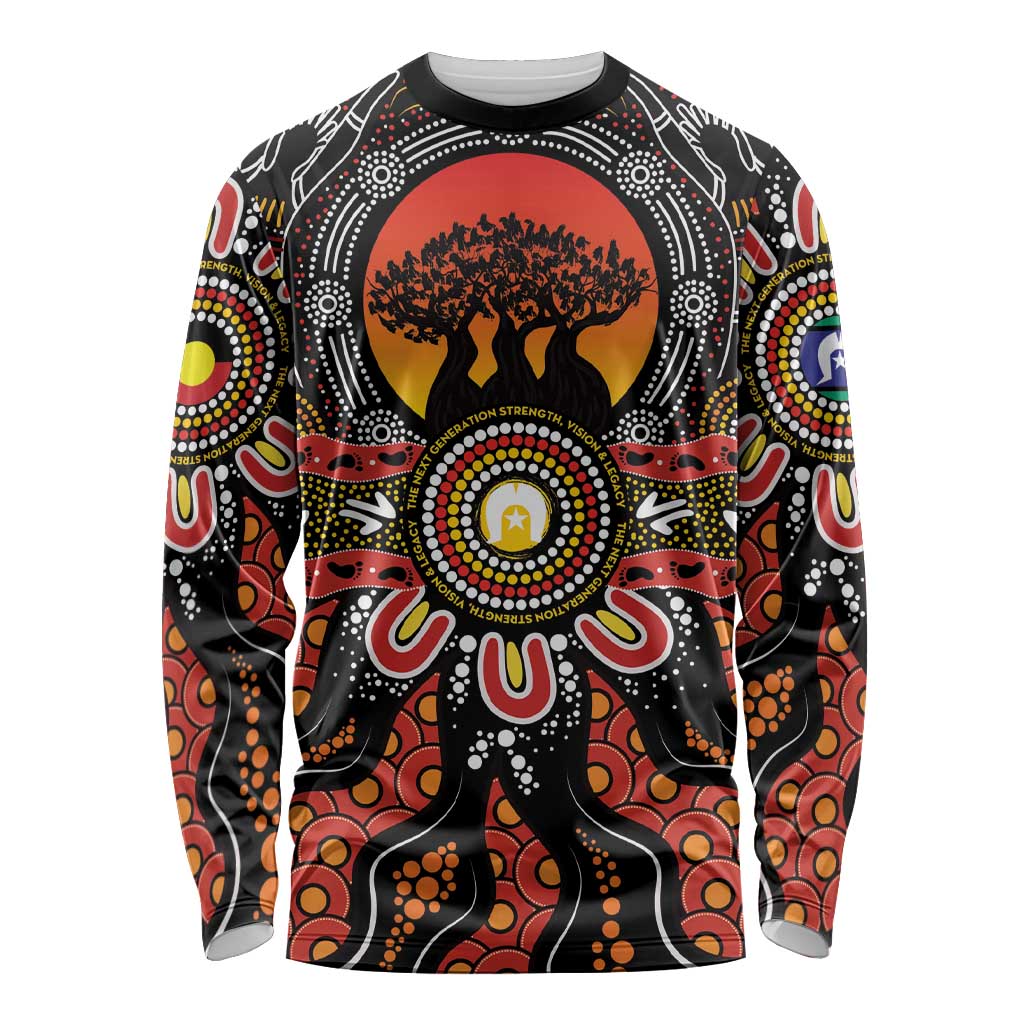 NAIDOC 2025 Boab Tree Long Sleeve Shirt Celebrate Aboriginal Culture The Next Generation