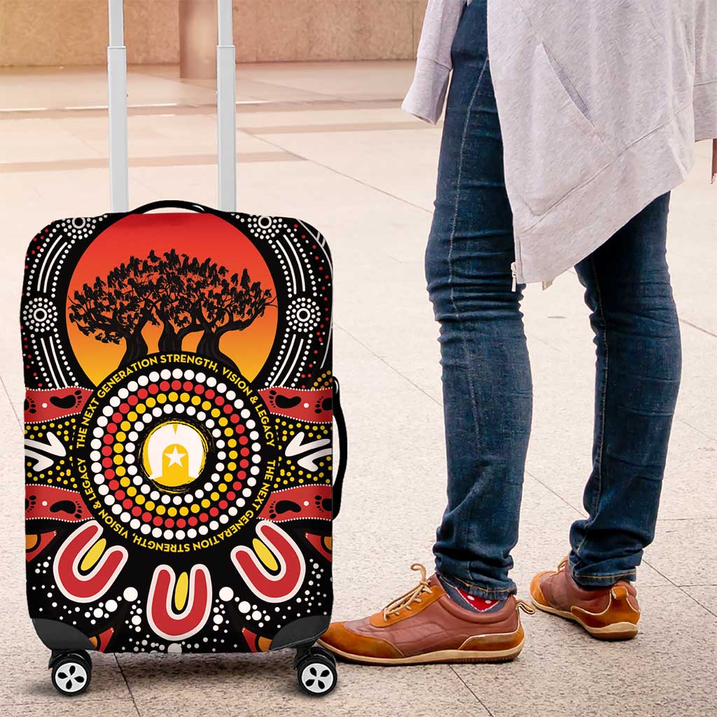 NAIDOC 2025 Boab Tree Luggage Cover Celebrate Aboriginal Culture The Next Generation