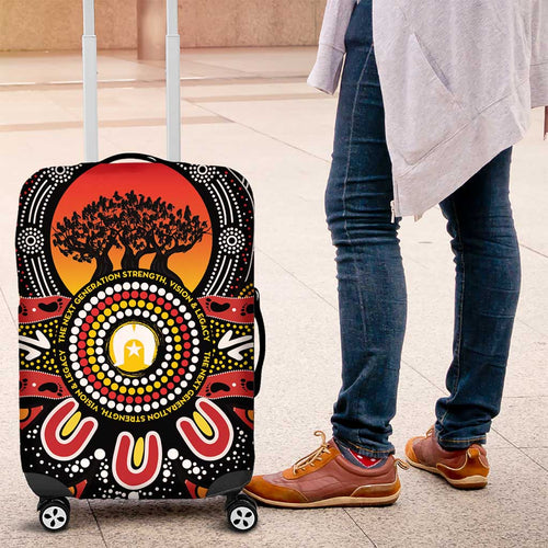 NAIDOC 2025 Boab Tree Luggage Cover Celebrate Aboriginal Culture The Next Generation