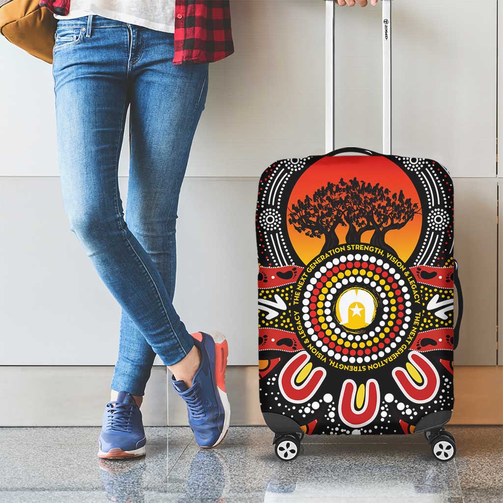 NAIDOC 2025 Boab Tree Luggage Cover Celebrate Aboriginal Culture The Next Generation