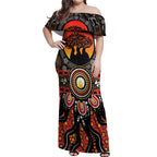 NAIDOC 2025 Boab Tree Off Shoulder Maxi Dress Celebrate Aboriginal Culture The Next Generation
