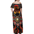 NAIDOC 2025 Boab Tree Off Shoulder Maxi Dress Celebrate Aboriginal Culture The Next Generation