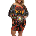 NAIDOC 2025 Boab Tree Off Shoulder Short Dress Celebrate Aboriginal Culture The Next Generation