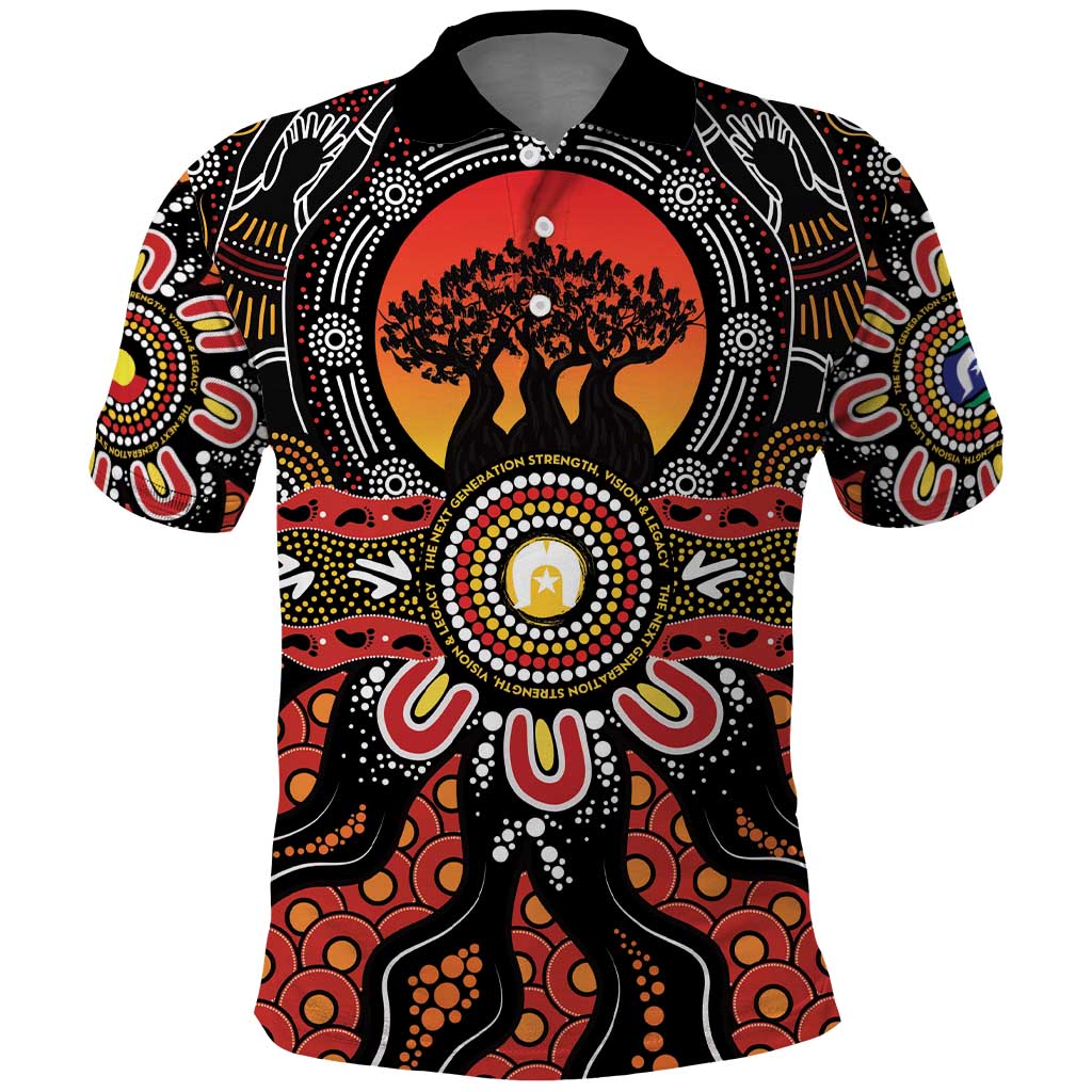 NAIDOC 2025 Boab Tree Polo Shirt Celebrate Aboriginal Culture The Next Generation