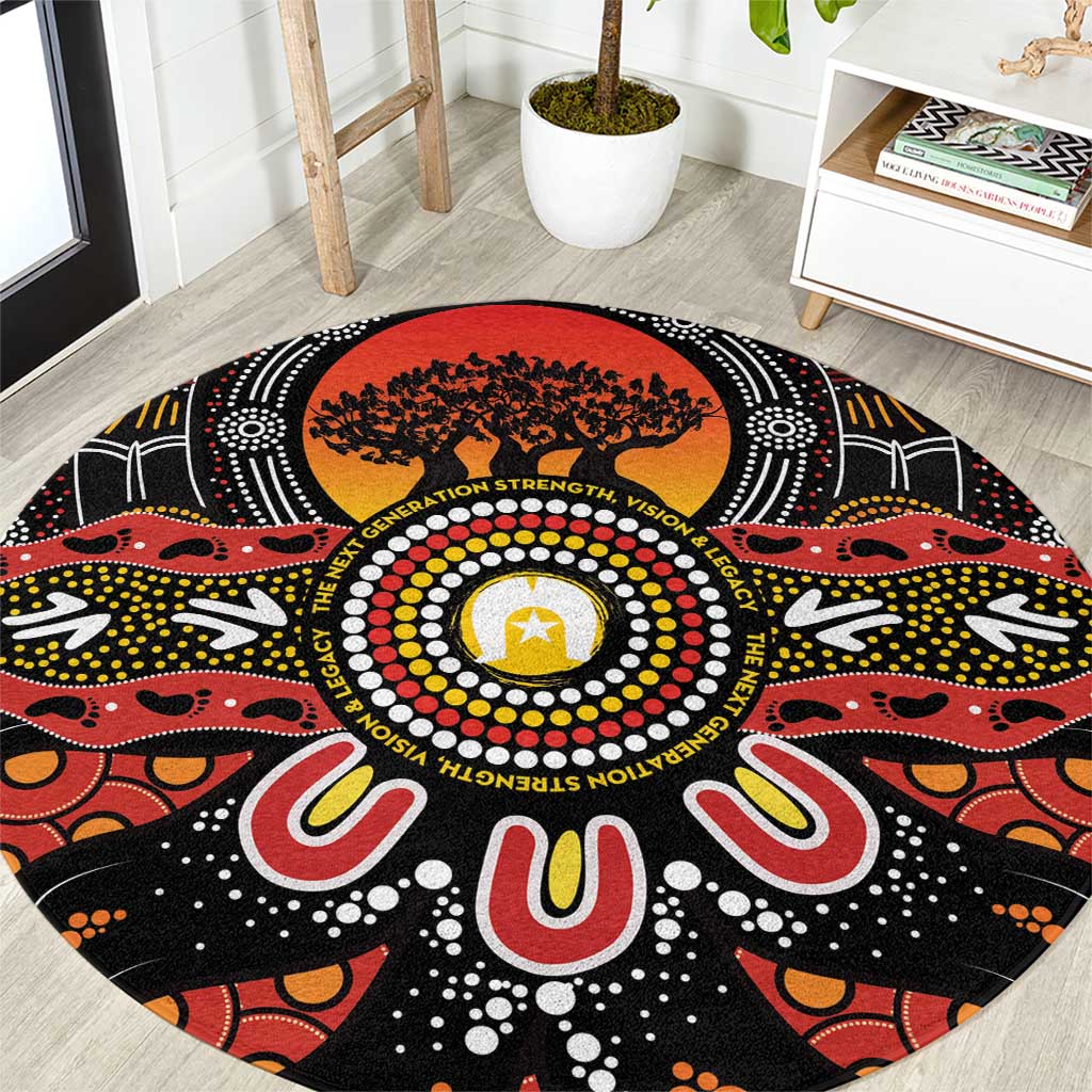 NAIDOC 2025 Boab Tree Round Carpet Celebrate Aboriginal Culture The Next Generation