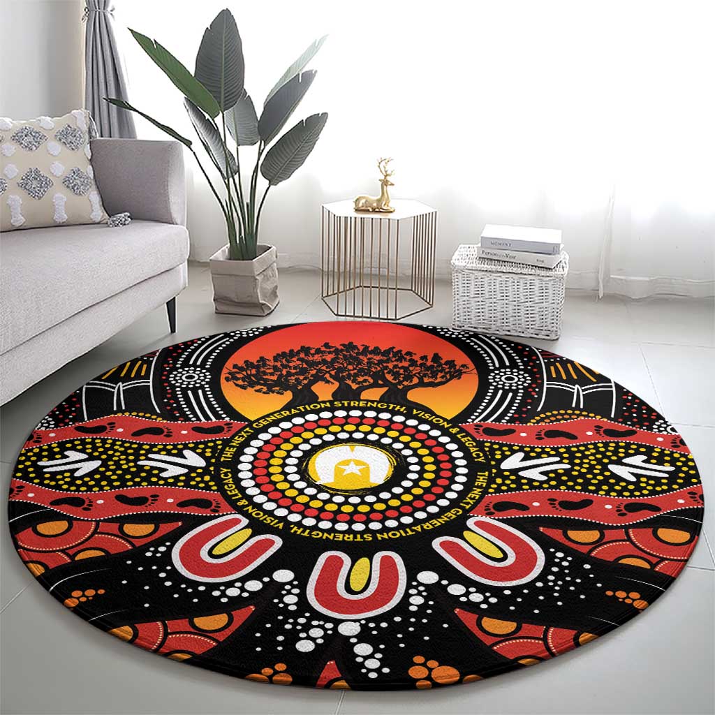 NAIDOC 2025 Boab Tree Round Carpet Celebrate Aboriginal Culture The Next Generation
