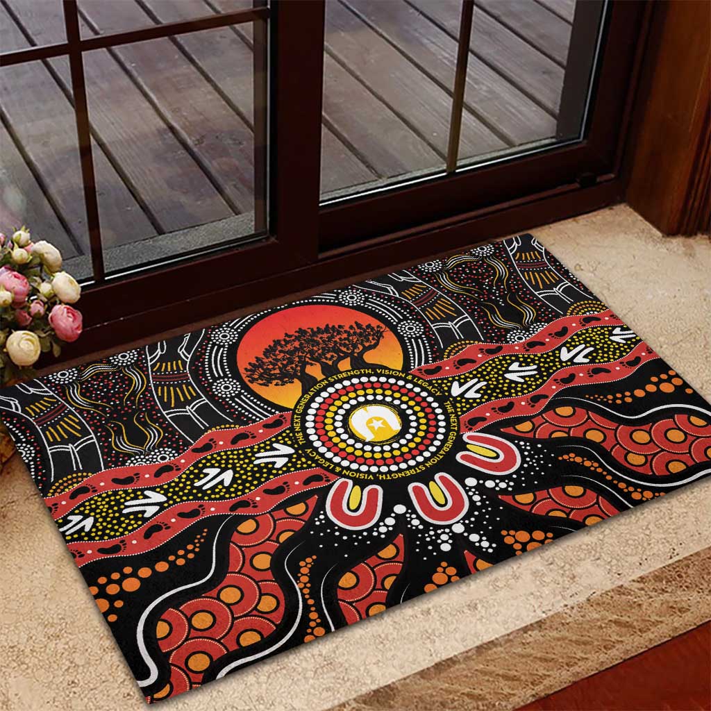 NAIDOC 2025 Boab Tree Rubber Doormat Celebrate Aboriginal Culture The Next Generation