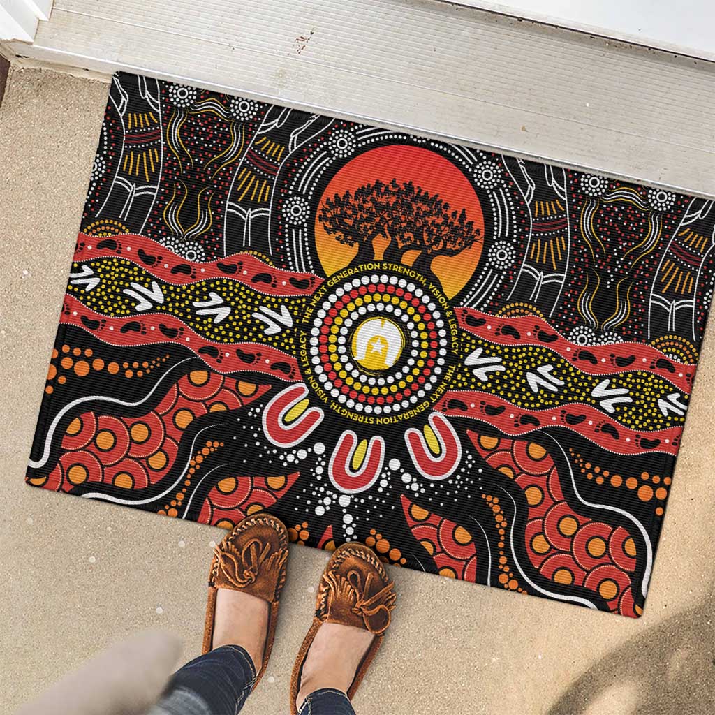 NAIDOC 2025 Boab Tree Rubber Doormat Celebrate Aboriginal Culture The Next Generation