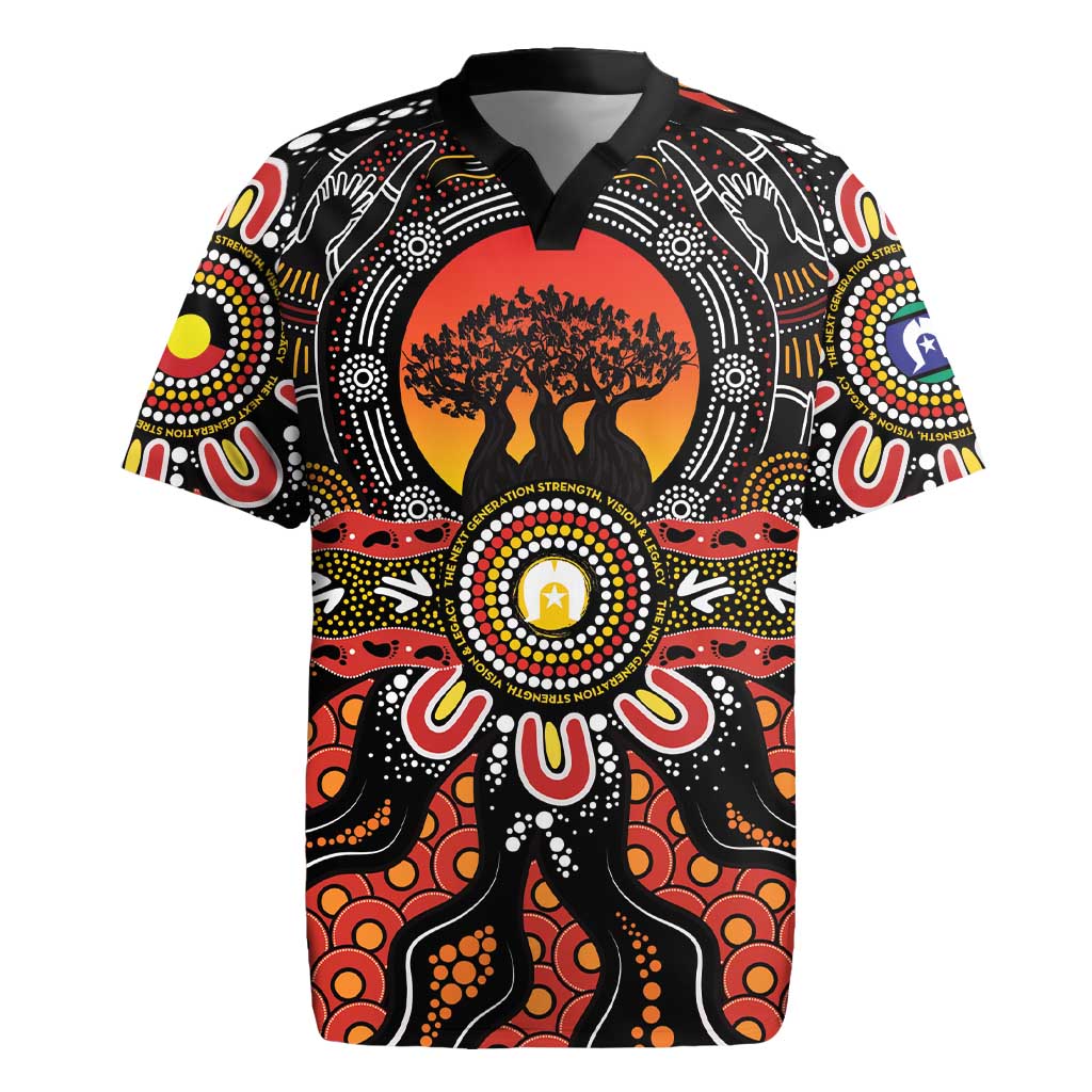 NAIDOC 2025 Boab Tree Rugby Jersey Celebrate Aboriginal Culture The Next Generation