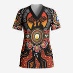 NAIDOC 2025 Boab Tree Scrub Top Celebrate Aboriginal Culture The Next Generation - Aussie Hoodie