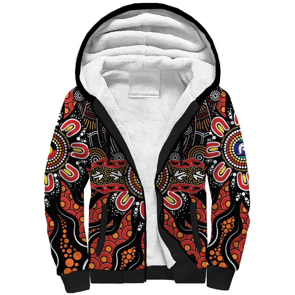 NAIDOC 2025 Boab Tree Sherpa Hoodie Celebrate Aboriginal Culture The Next Generation