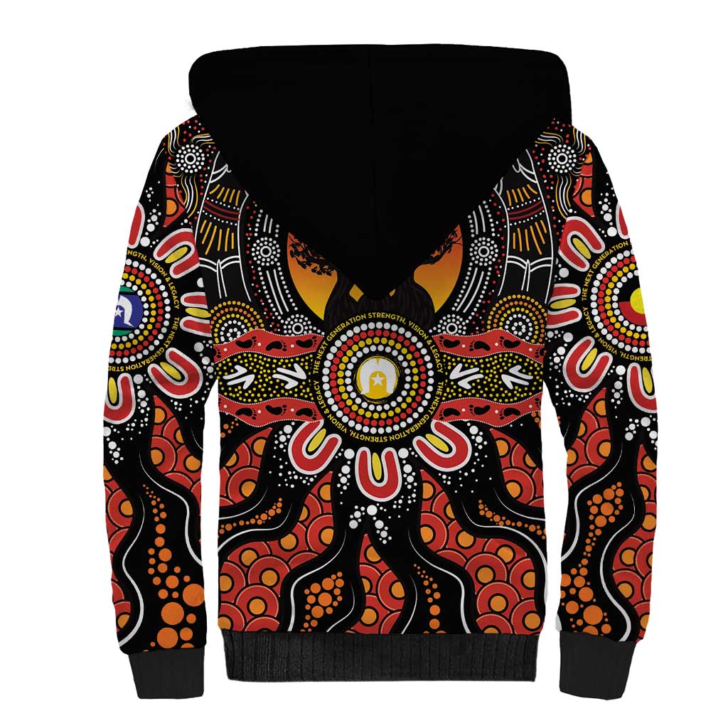 NAIDOC 2025 Boab Tree Sherpa Hoodie Celebrate Aboriginal Culture The Next Generation