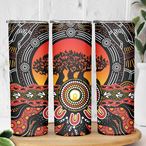 NAIDOC 2025 Boab Tree Skinny Tumbler Celebrate Aboriginal Culture The Next Generation