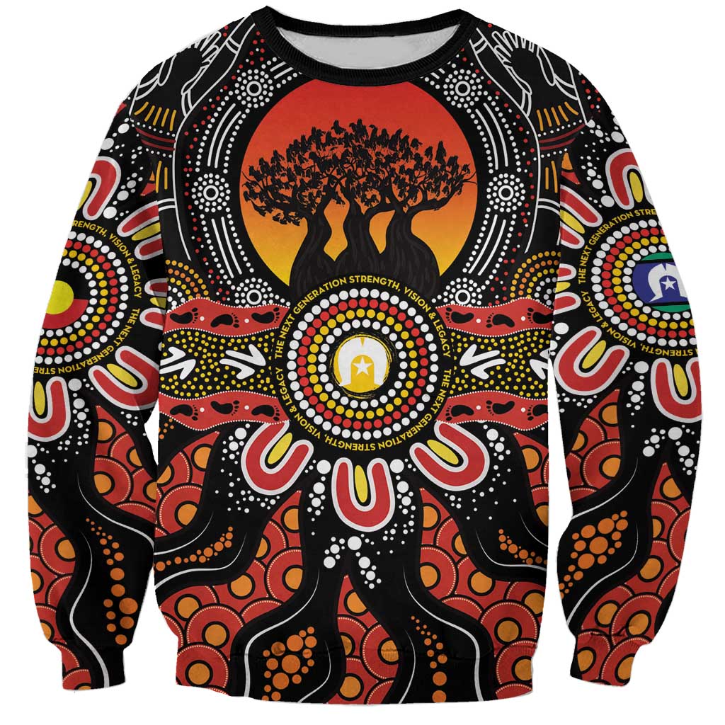 NAIDOC 2025 Boab Tree Sweatshirt Celebrate Aboriginal Culture The Next Generation