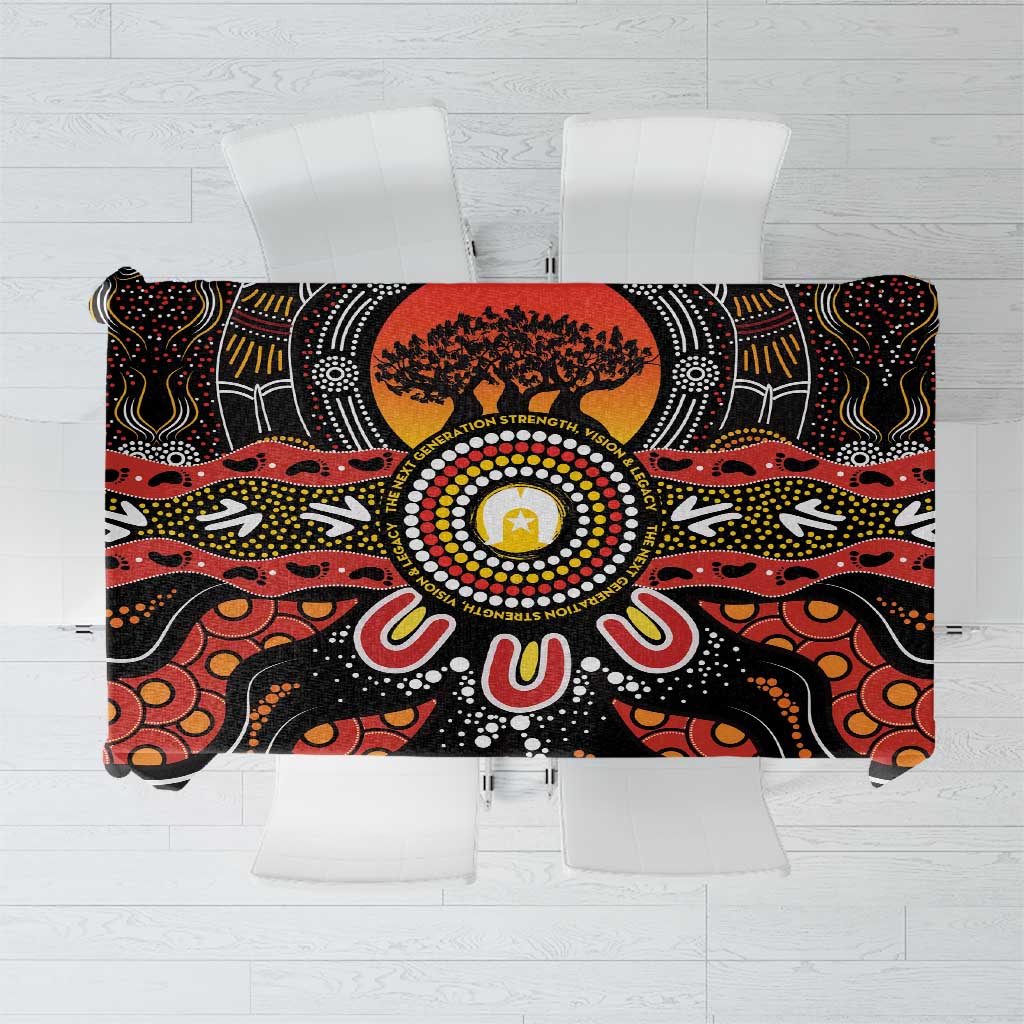 NAIDOC 2025 Boab Tree Tablecloth Celebrate Aboriginal Culture The Next Generation