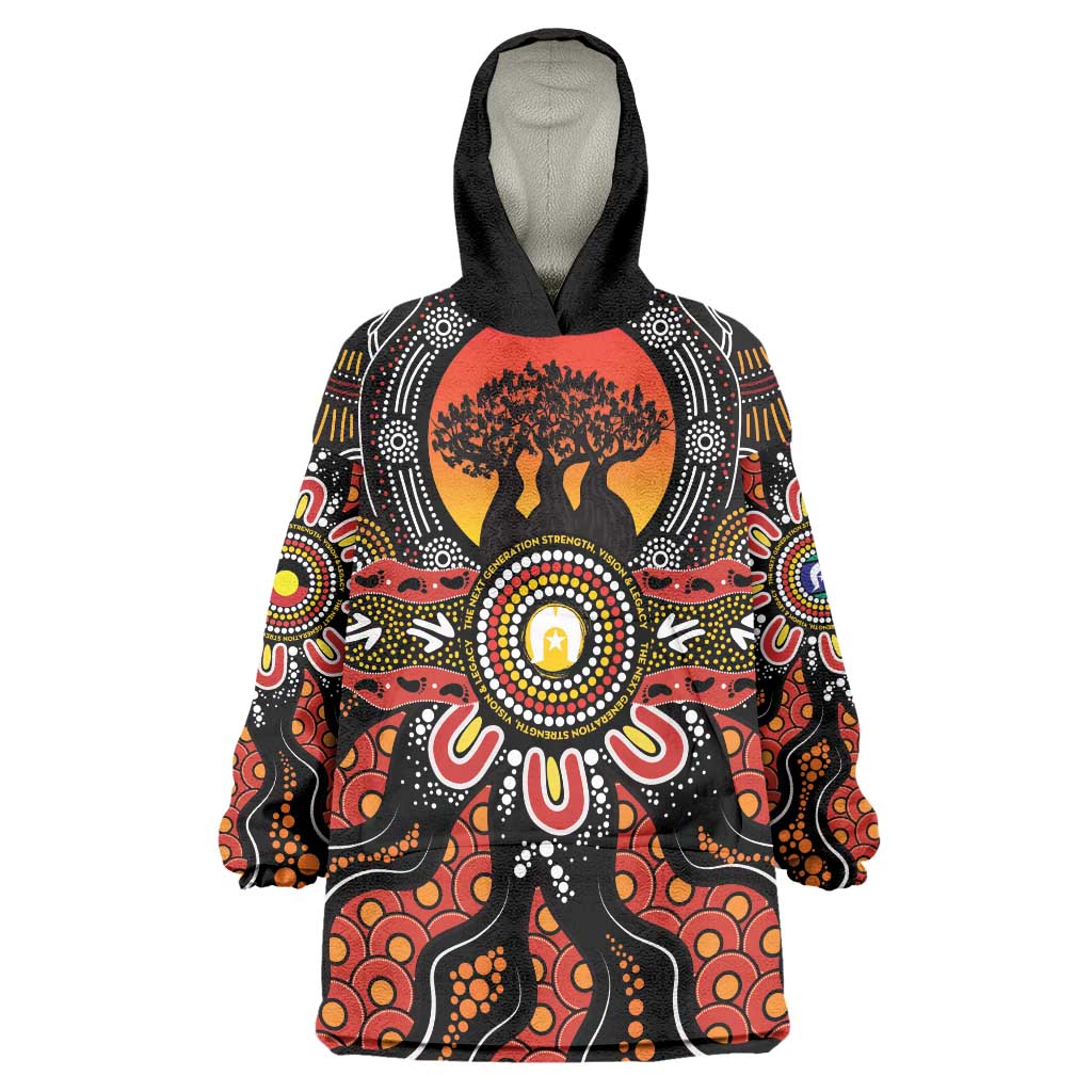 NAIDOC 2025 Boab Tree Wearable Blanket Hoodie Celebrate Aboriginal Culture The Next Generation