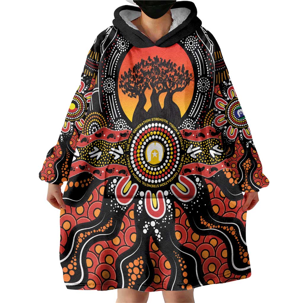 NAIDOC 2025 Boab Tree Wearable Blanket Hoodie Celebrate Aboriginal Culture The Next Generation