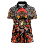 NAIDOC 2025 Boab Tree Women Polo Shirt Celebrate Aboriginal Culture The Next Generation