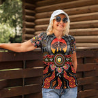 NAIDOC 2025 Boab Tree Women Polo Shirt Celebrate Aboriginal Culture The Next Generation