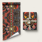 NAIDOC 2025 Boab Tree Wrapping Paper Celebrate Aboriginal Culture The Next Generation - Aussie Hoodie