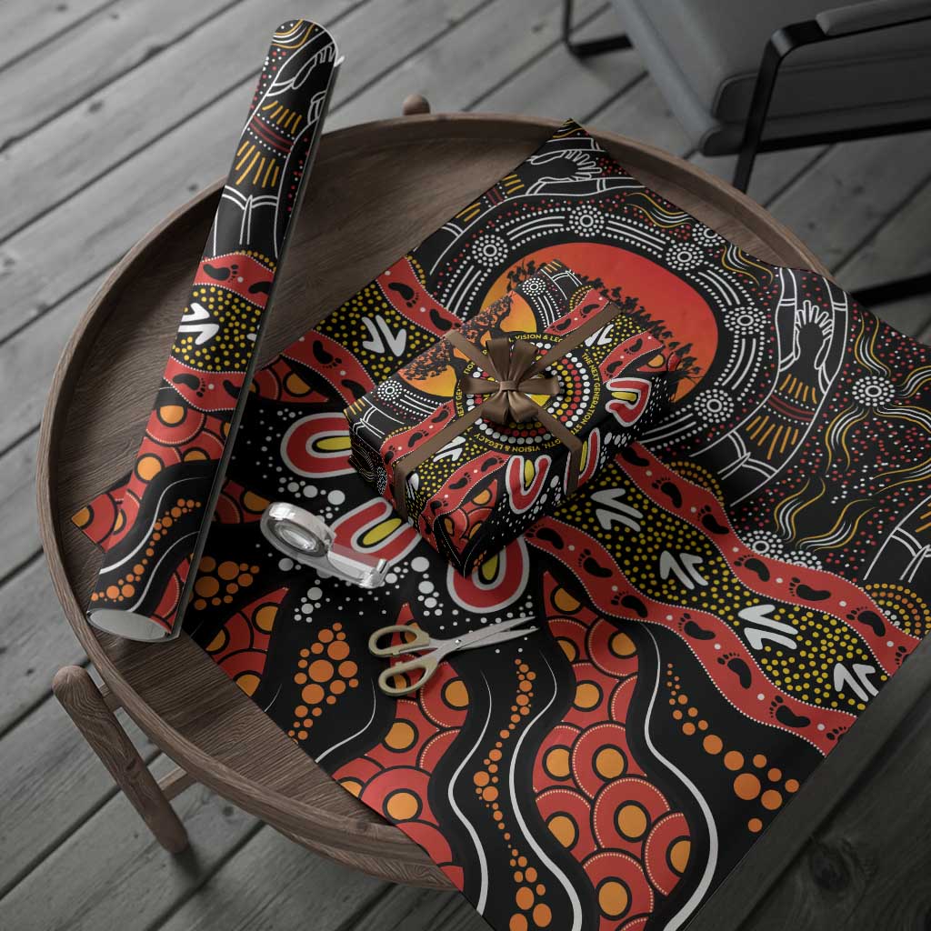 NAIDOC 2025 Boab Tree Wrapping Paper Celebrate Aboriginal Culture The Next Generation - Aussie Hoodie