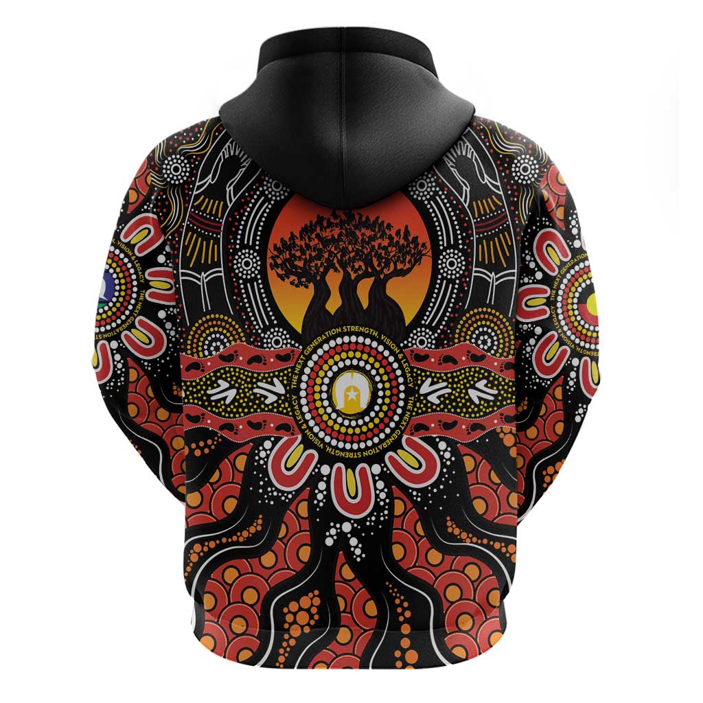 NAIDOC 2025 Boab Tree Zip Hoodie Celebrate Aboriginal Culture The Next Generation