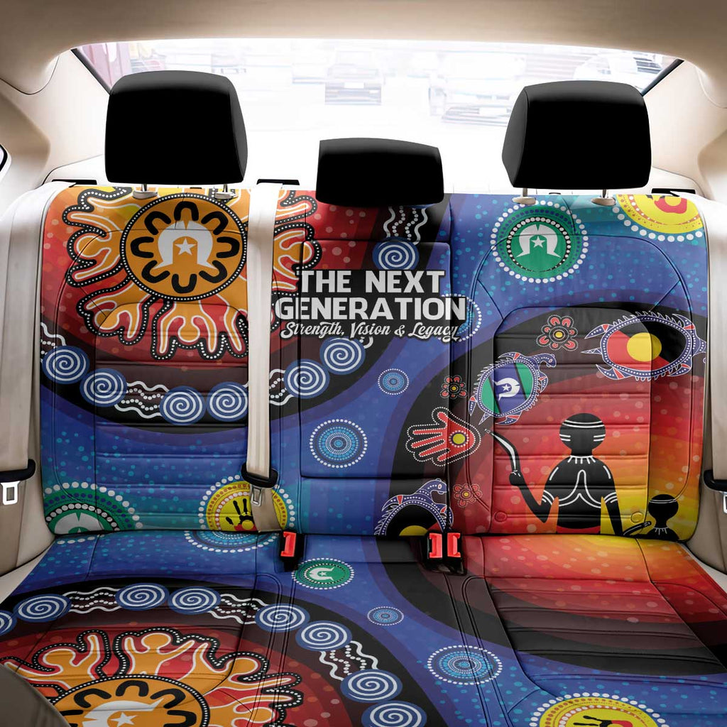 NAIDOC 2025 Our Voices Their Legacy Back Car Seat Cover