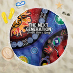 NAIDOC 2025 Our Voices Their Legacy Beach Blanket