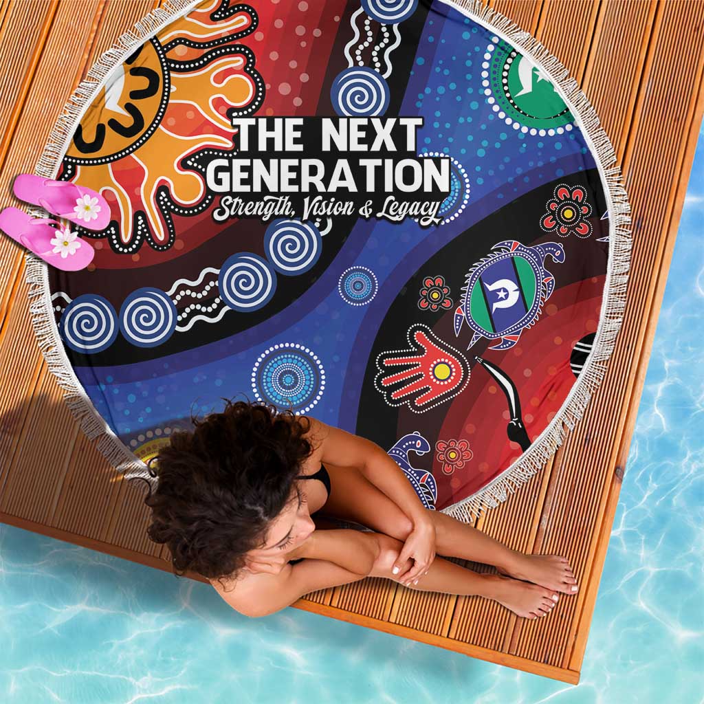 NAIDOC 2025 Our Voices Their Legacy Beach Blanket