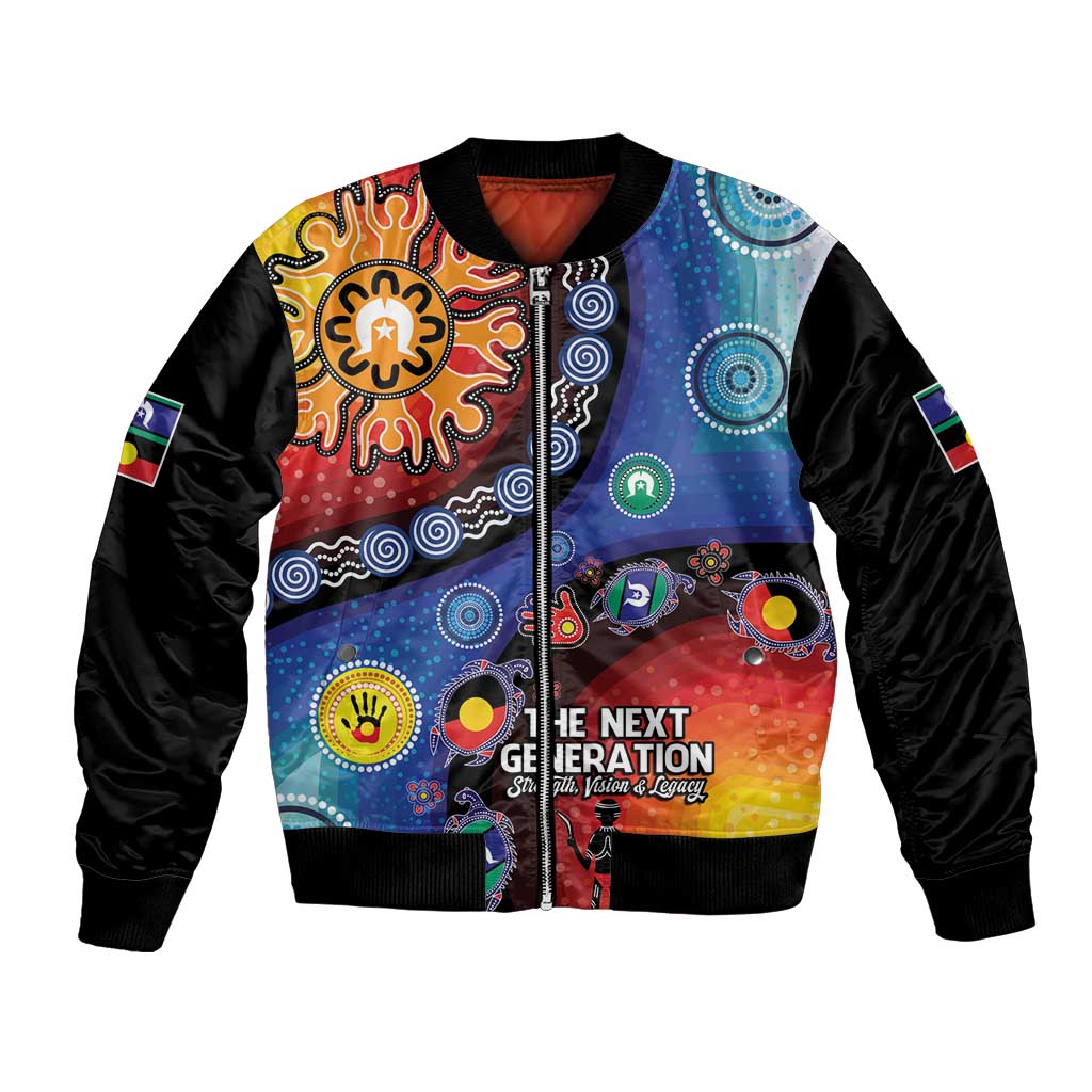 NAIDOC 2025 Our Voices Their Legacy Bomber Jacket