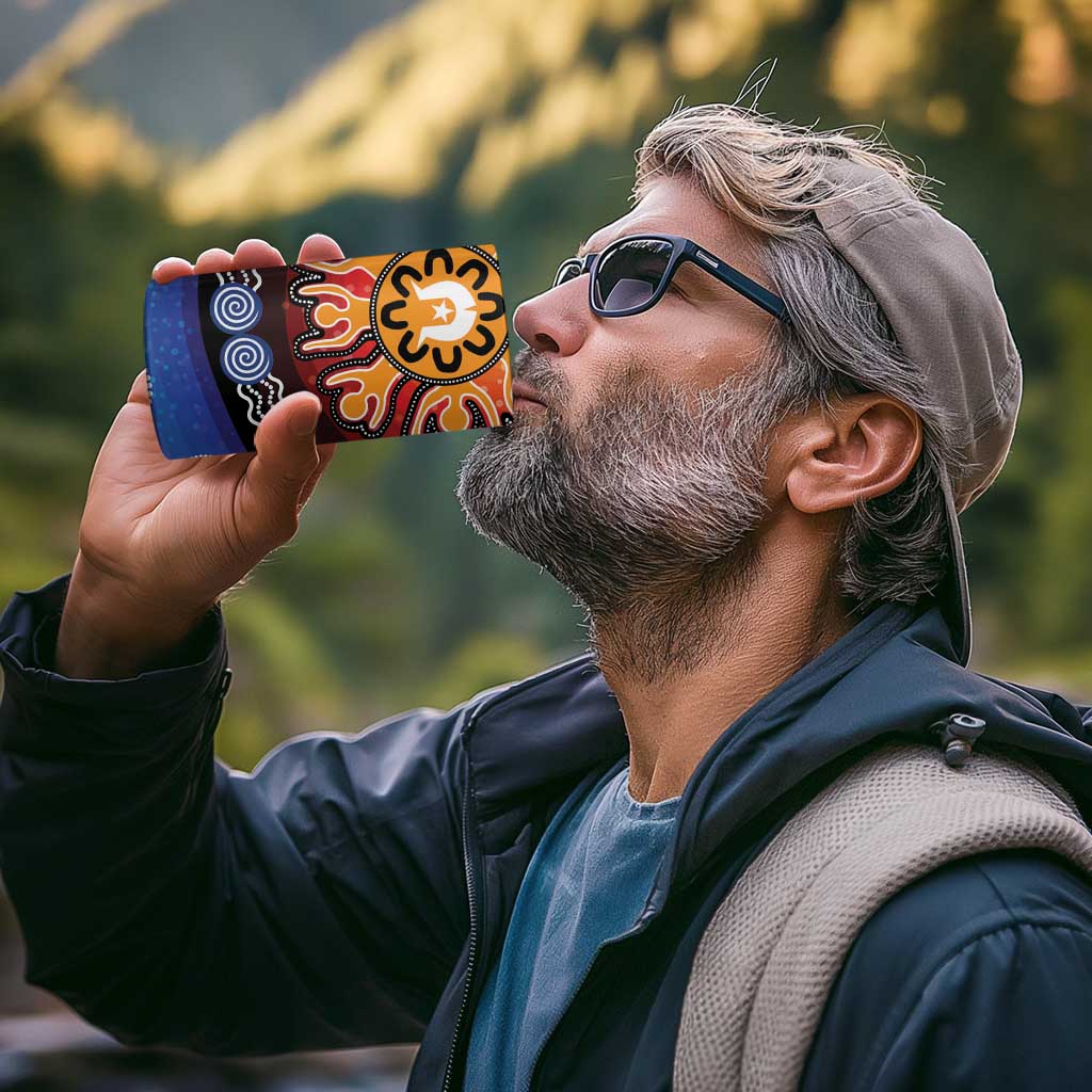 NAIDOC 2025 Our Voices Their Legacy 4 in 1 Can Cooler Tumbler