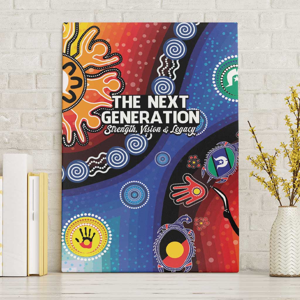 NAIDOC 2025 Our Voices Their Legacy Canvas Wall Art