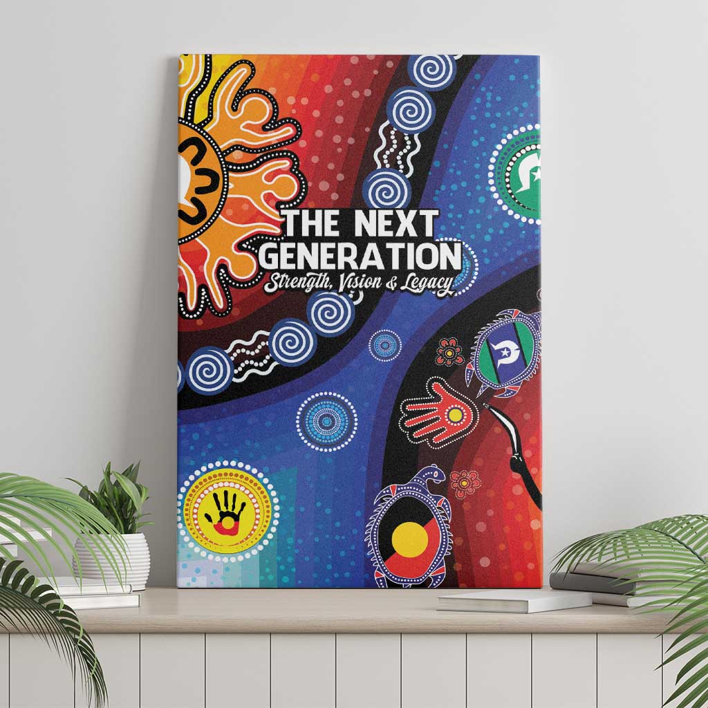 NAIDOC 2025 Our Voices Their Legacy Canvas Wall Art