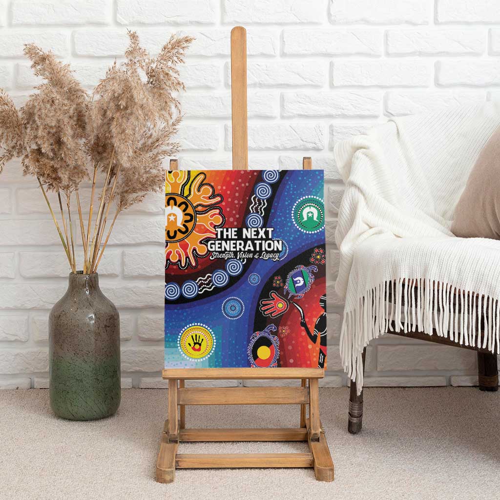 NAIDOC 2025 Our Voices Their Legacy Canvas Wall Art