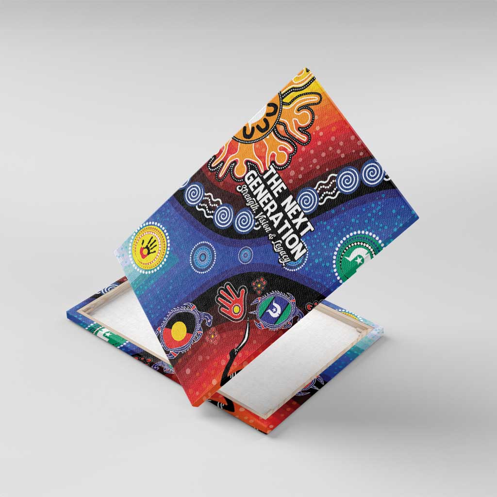 NAIDOC 2025 Our Voices Their Legacy Canvas Wall Art