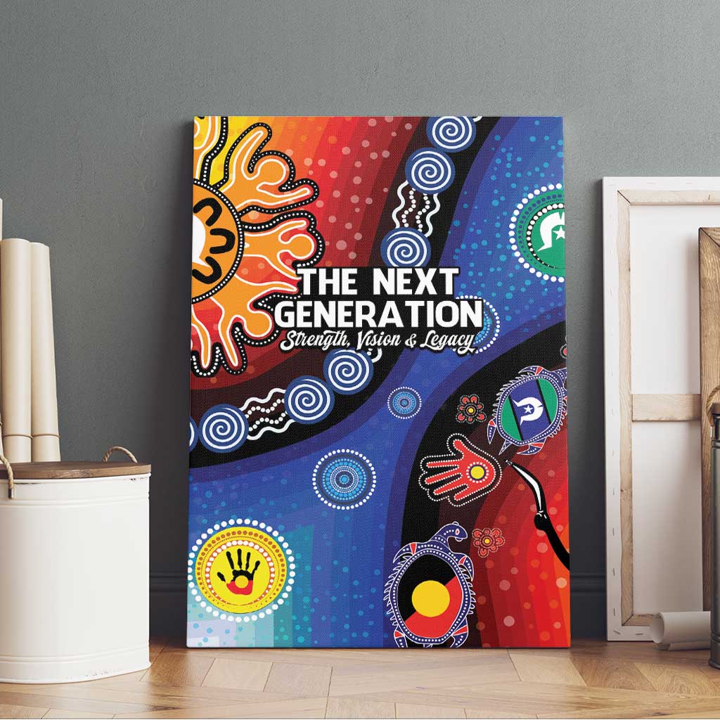 NAIDOC 2025 Our Voices Their Legacy Canvas Wall Art