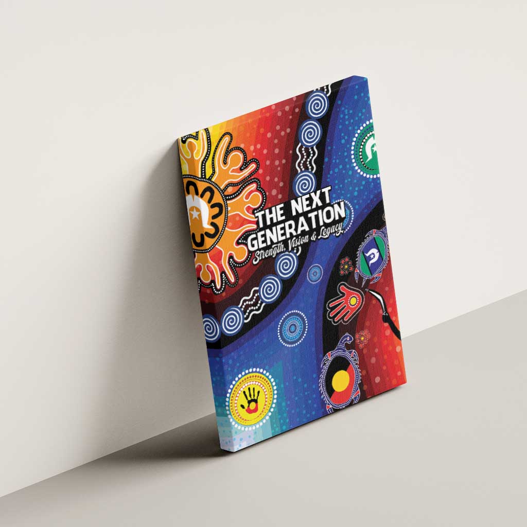 NAIDOC 2025 Our Voices Their Legacy Canvas Wall Art